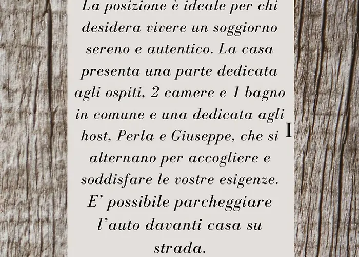 La Casa Di Perla, In Famiglia *